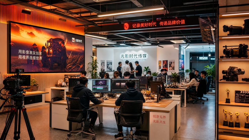 大象传媒影视制作幕后视频演示